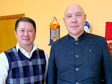 Встреча с Президентом Федерации ушу России Глебом Музруковым